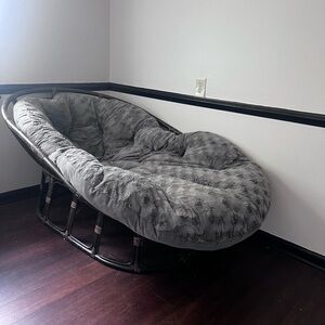 Papasan chair (grey) XL